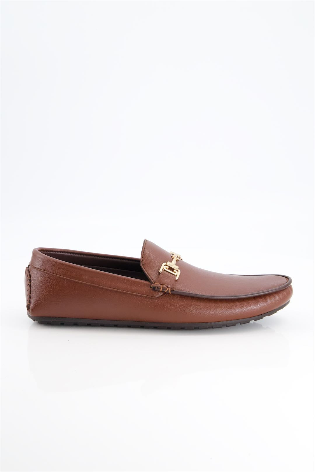Men Premium Casual Loafer In Mustard Two Tone