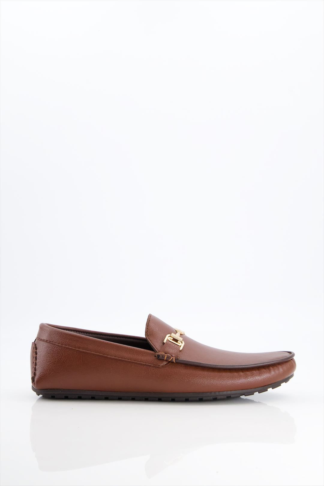 Men Premium Casual Loafer In Mustard Two Tone