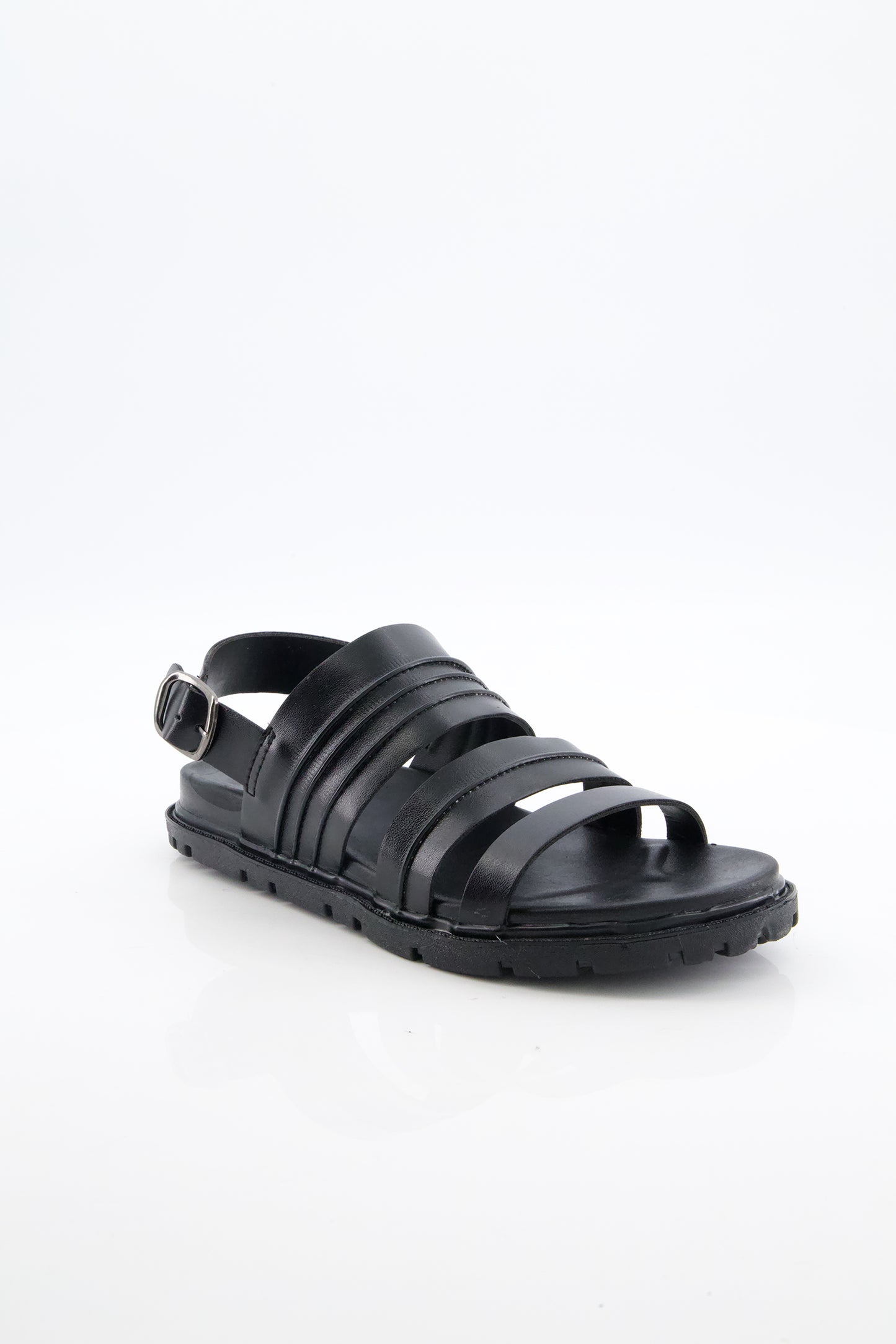 Men Premium Casual Sandal In Black