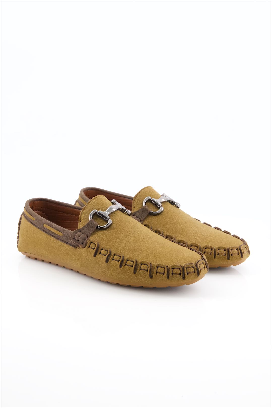 Men Premium Casual Loafer In Mustard