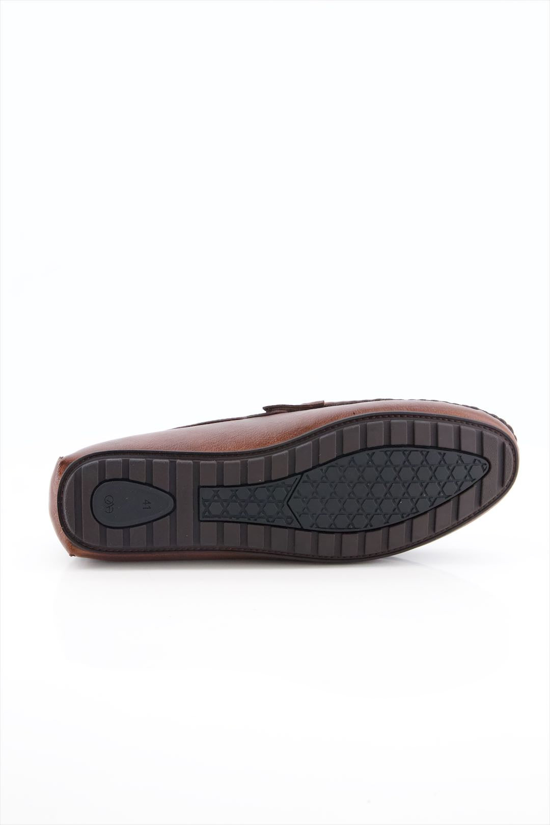 Men Premium Casual Loafer In Ustard Two Tone