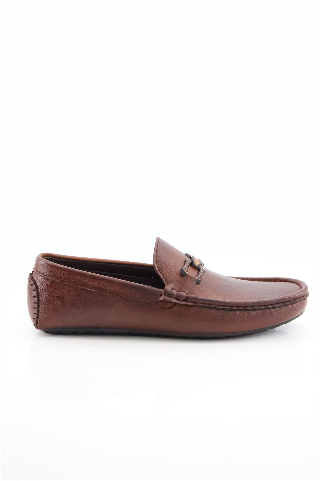 Men Premium Casual Loafer In Ustard Two Tone