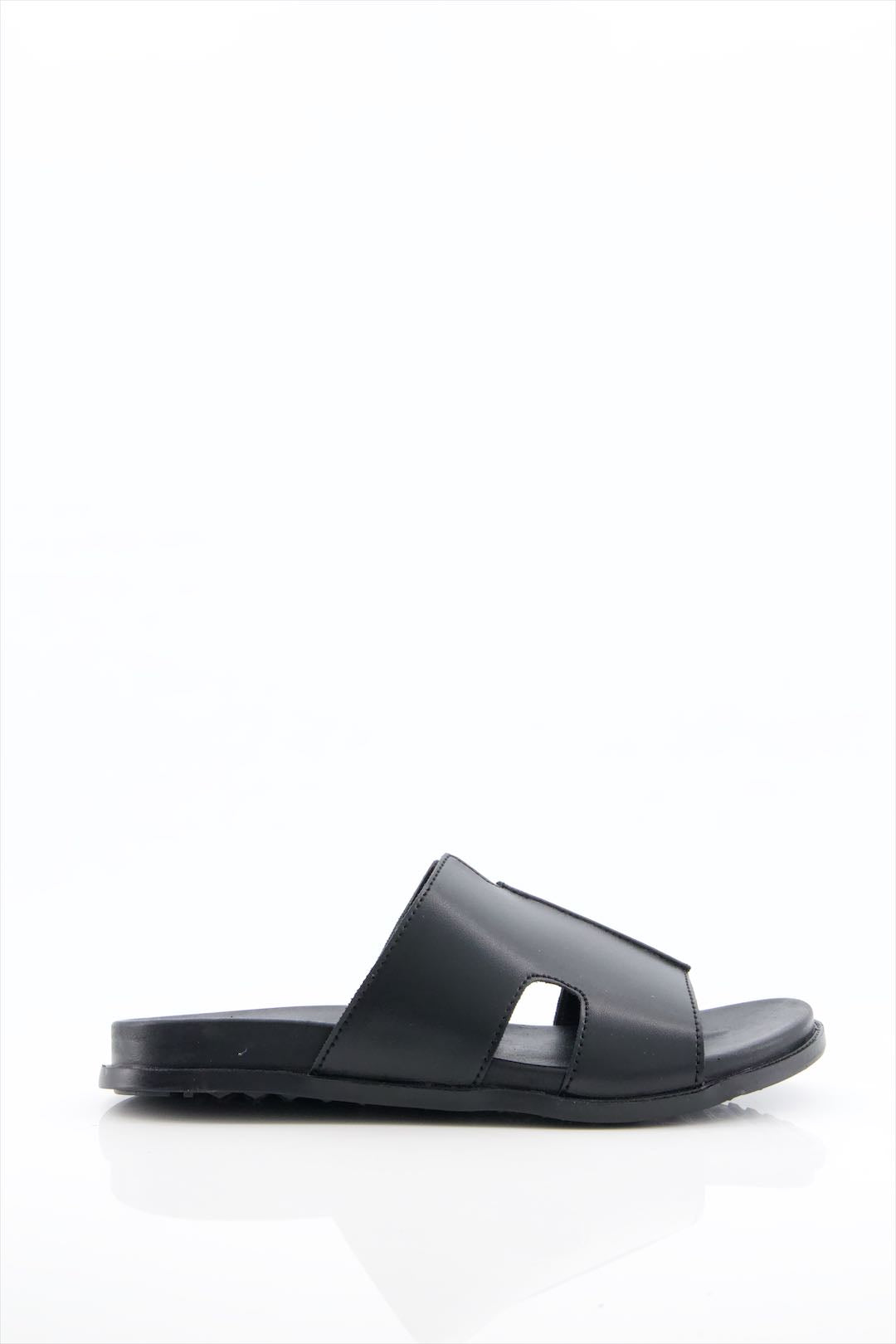 Men Premium Casual Slipper In Black