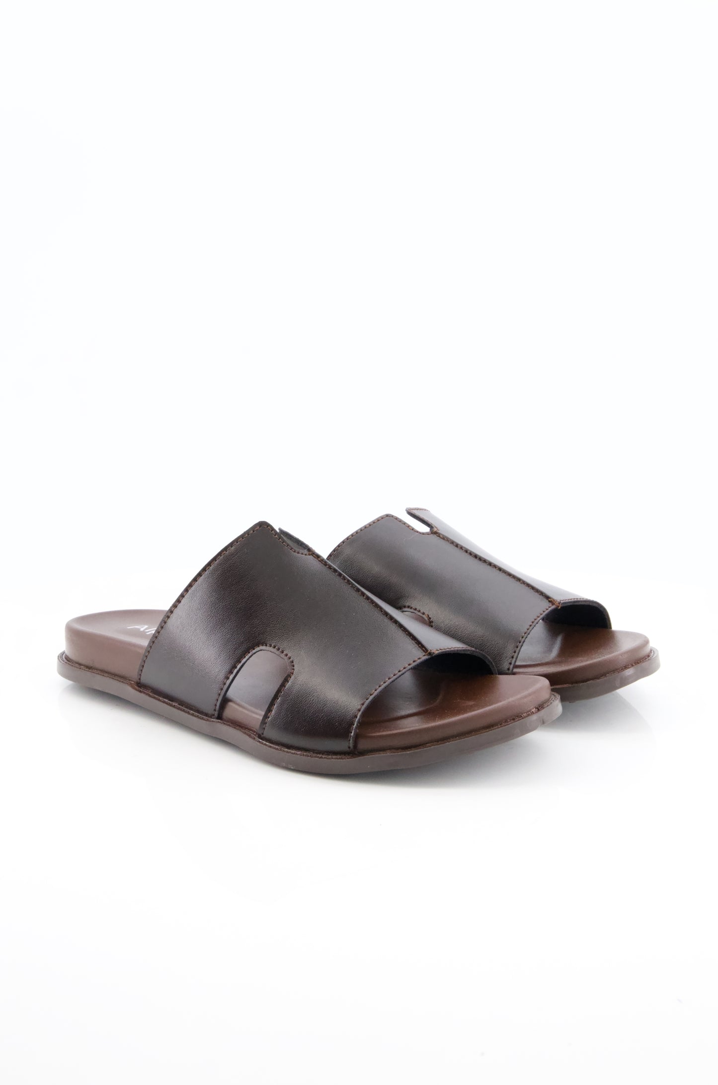 Men Premium Casual Slipper In Brown