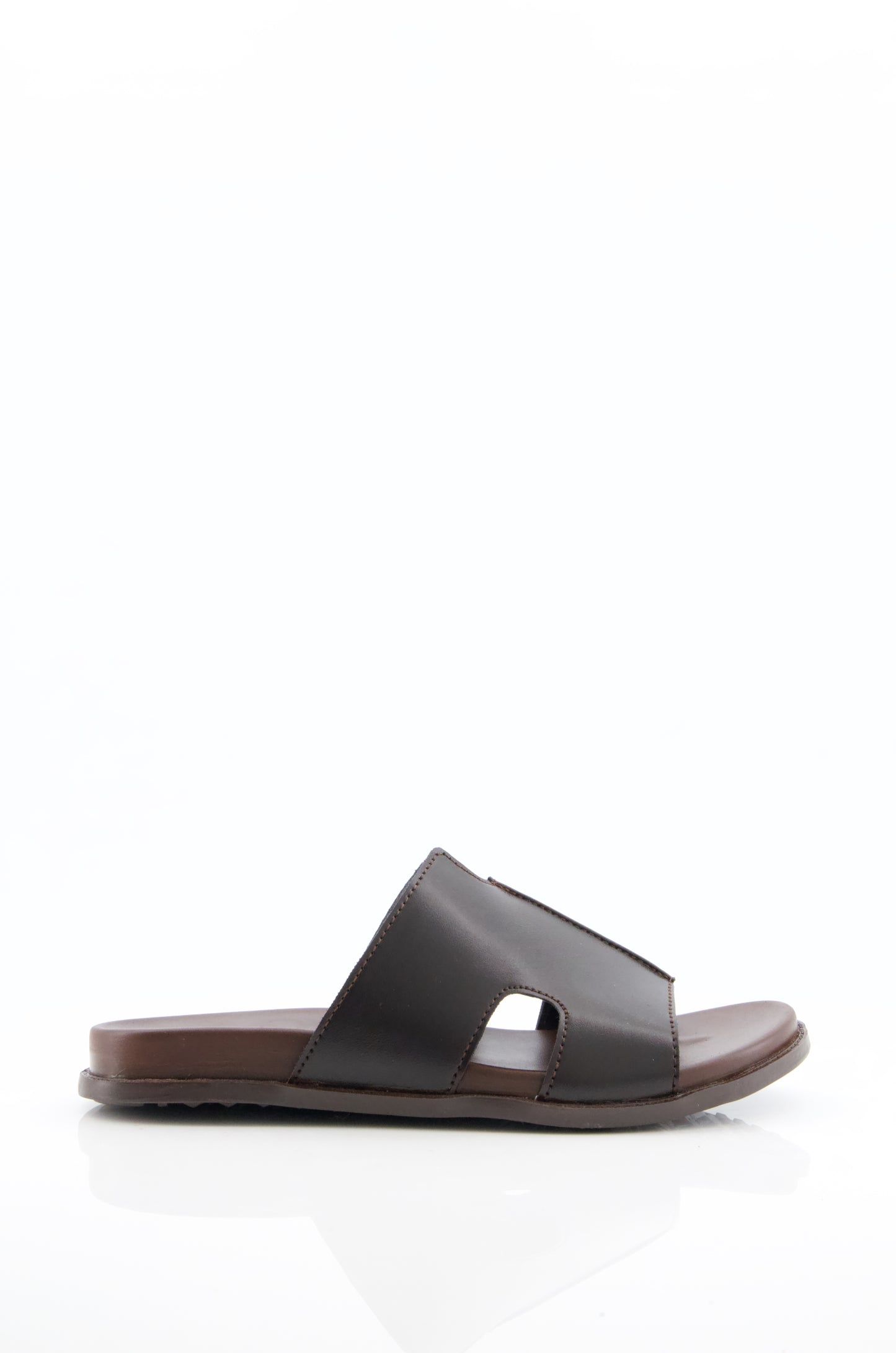 Men Premium Casual Slipper In Brown