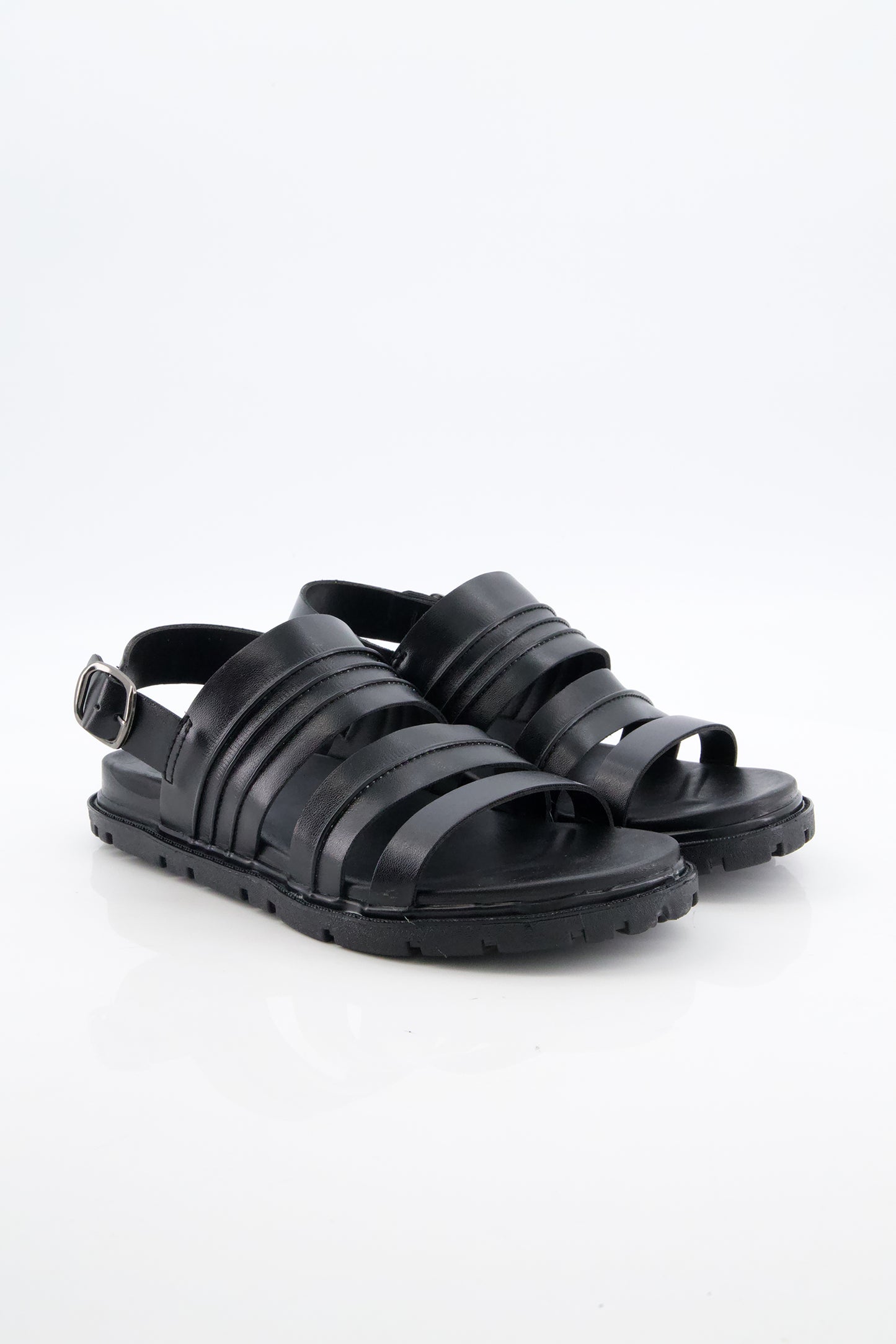 Men Premium Casual Sandal In Black