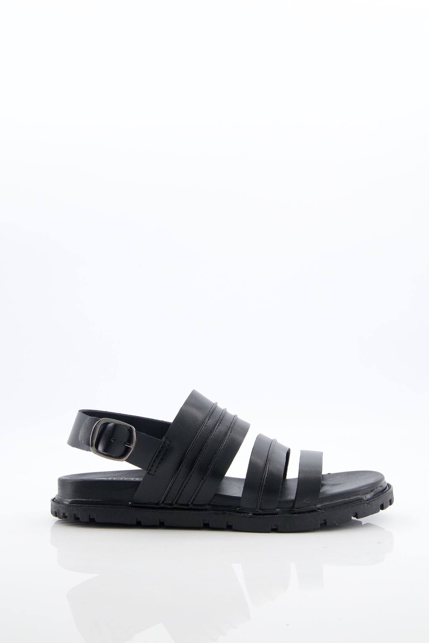 Men Premium Casual Sandal In Black