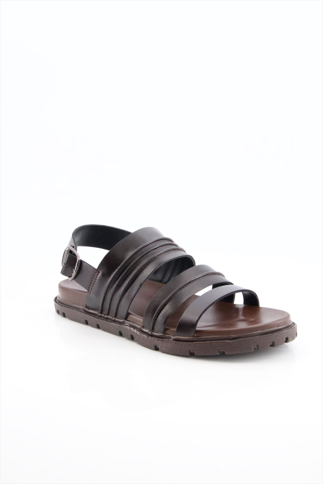 Men Premium Casual Sandal In Brown