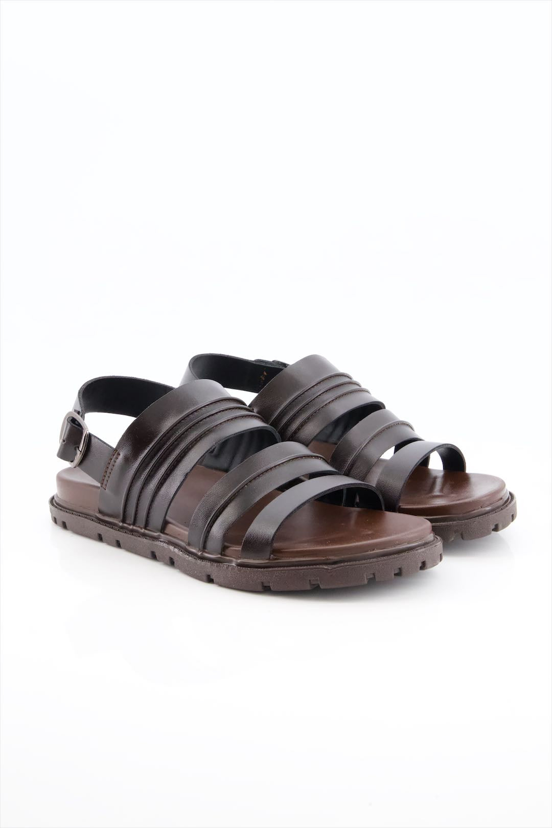 Men Premium Casual Sandal In Brown
