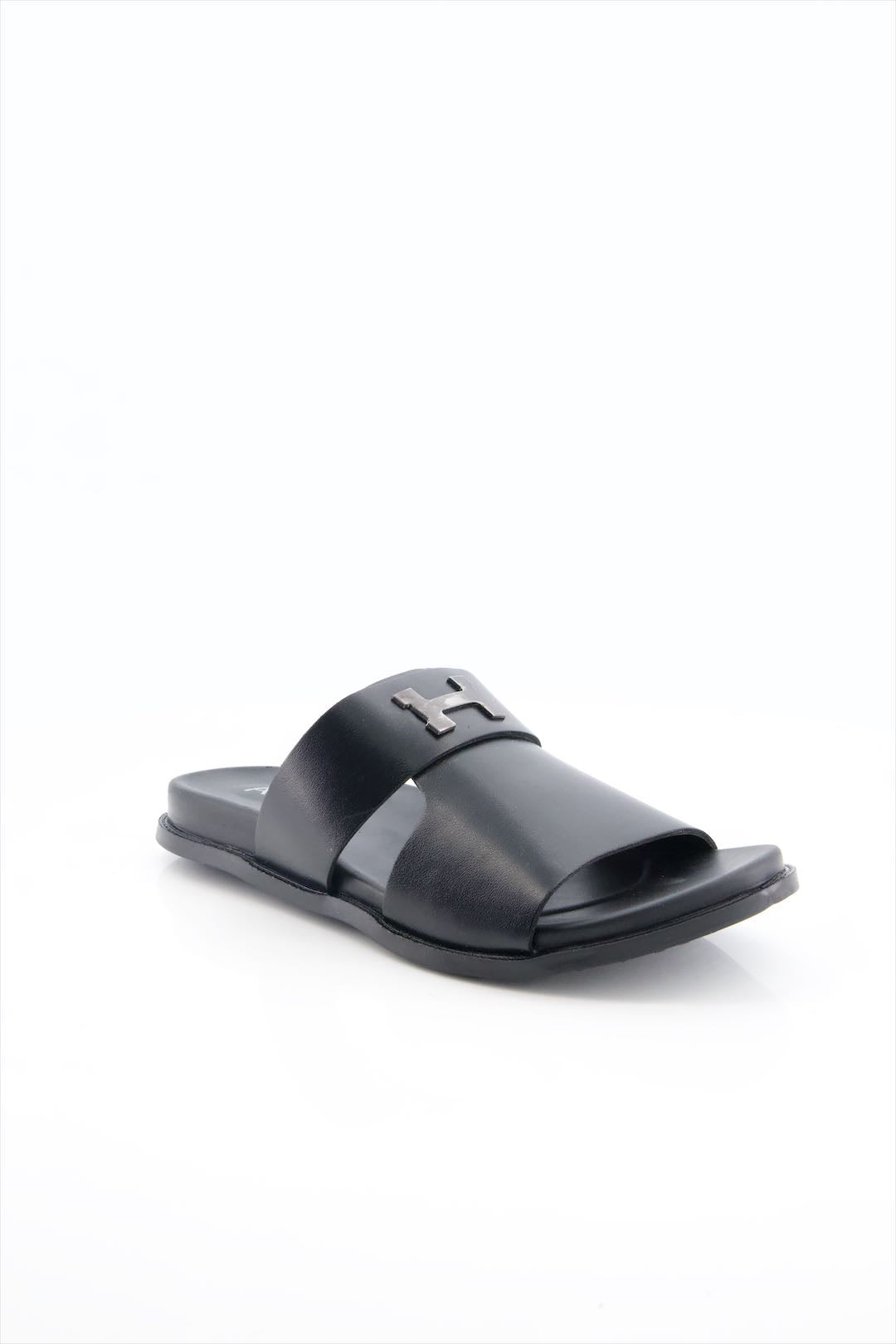 Men Premium Casual Slipper In Black