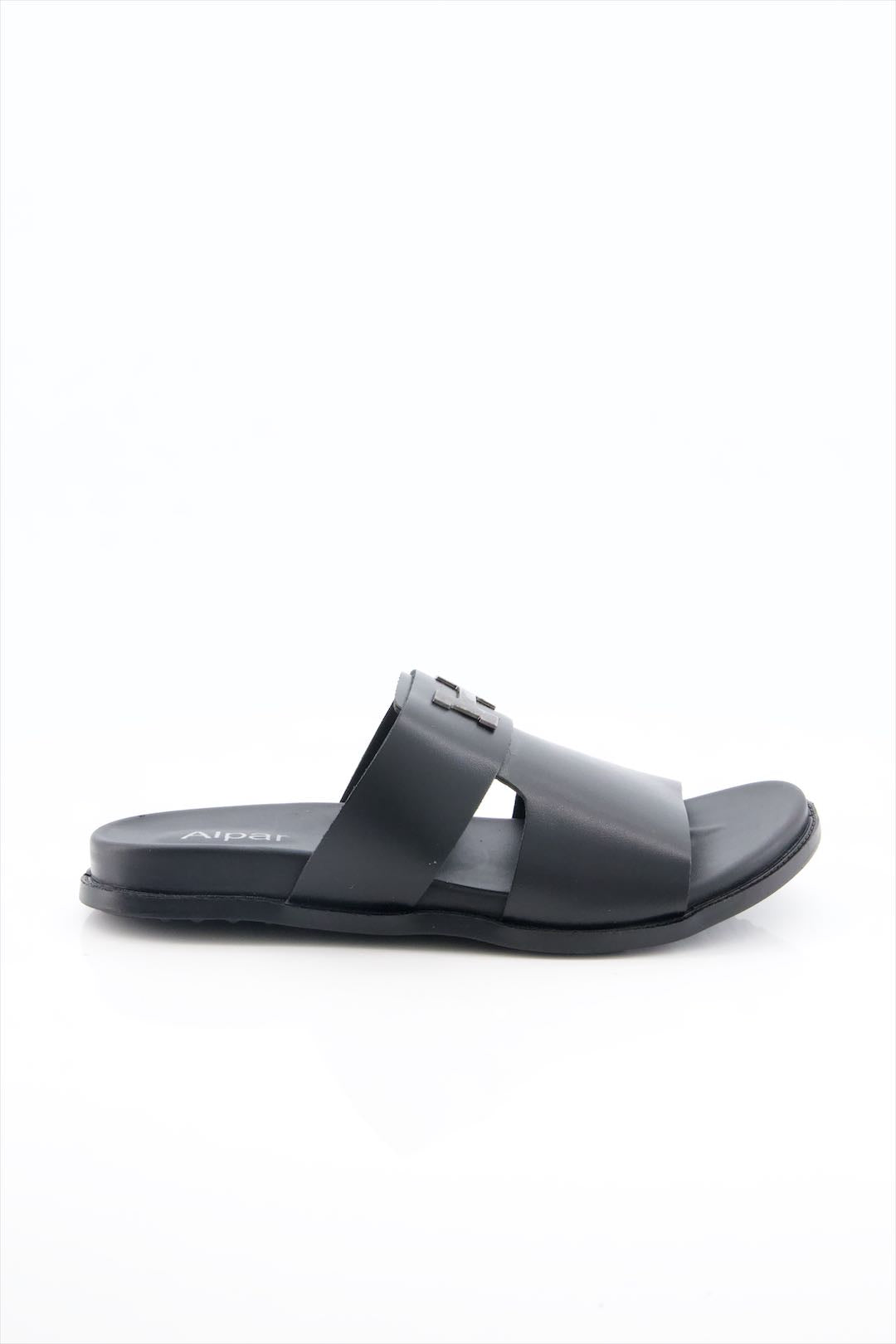 Men Premium Casual Slipper In Black