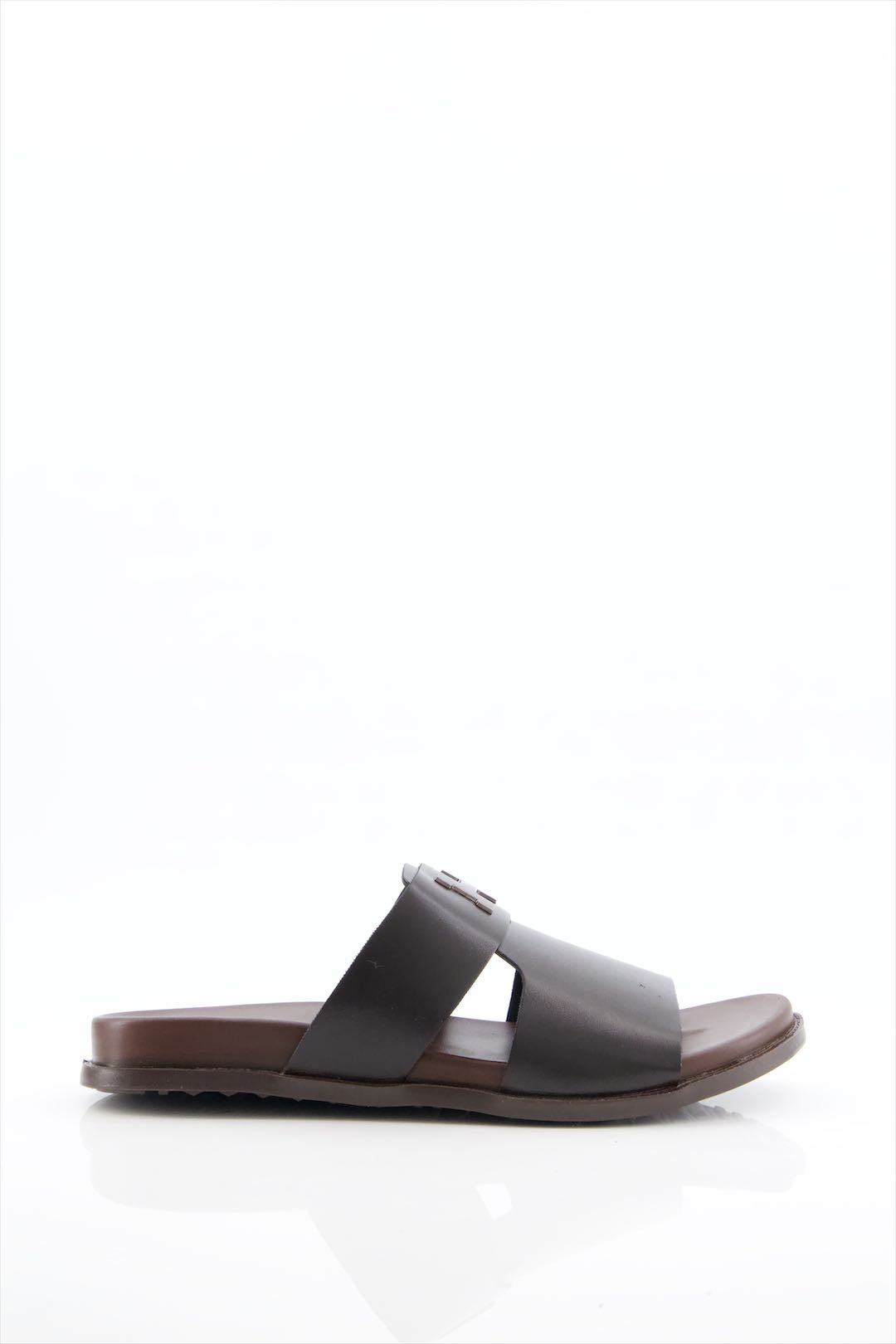 Men Premium Casual Slipper In Brown