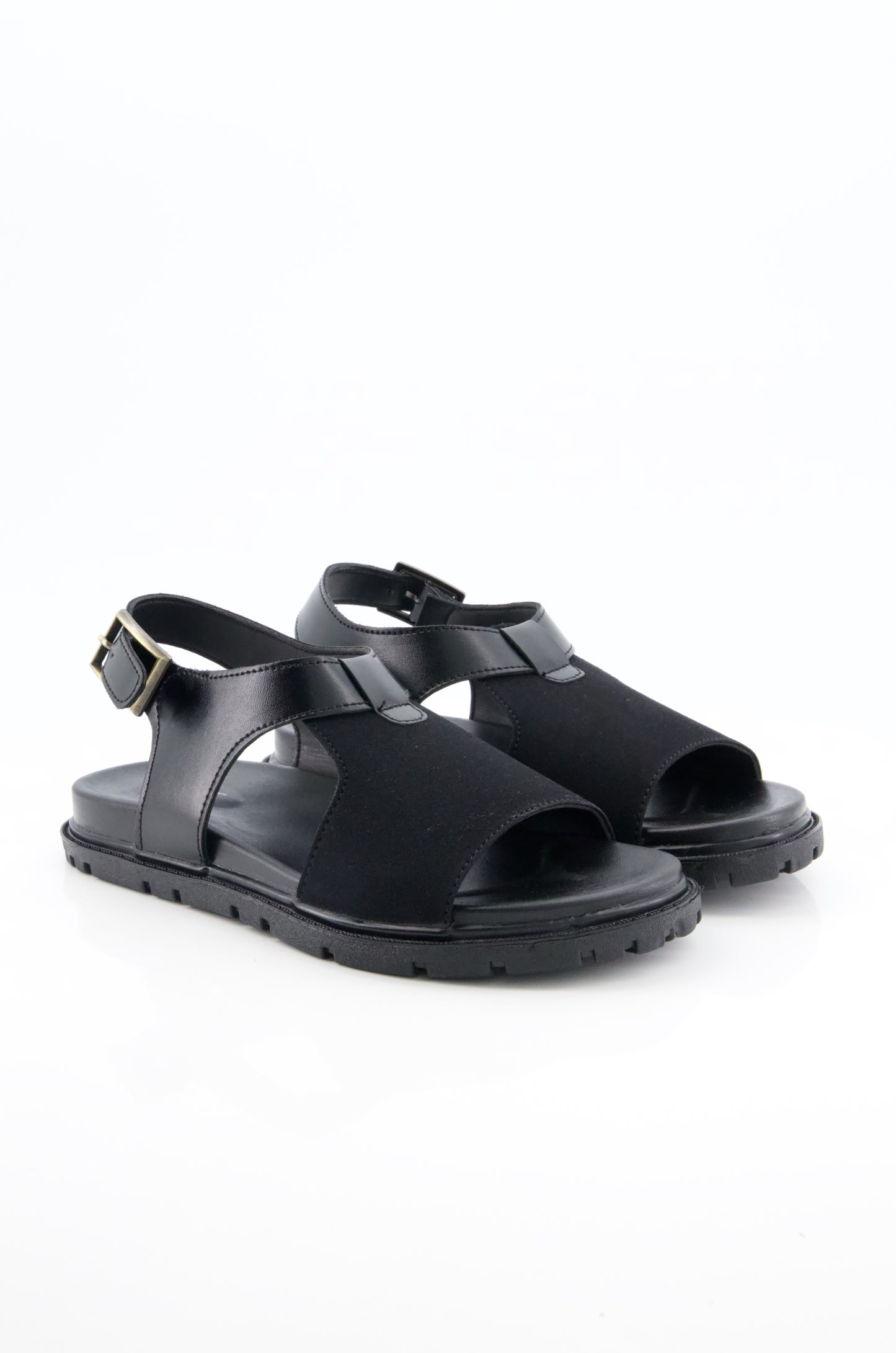 Men Premium Casual Sandal In Black