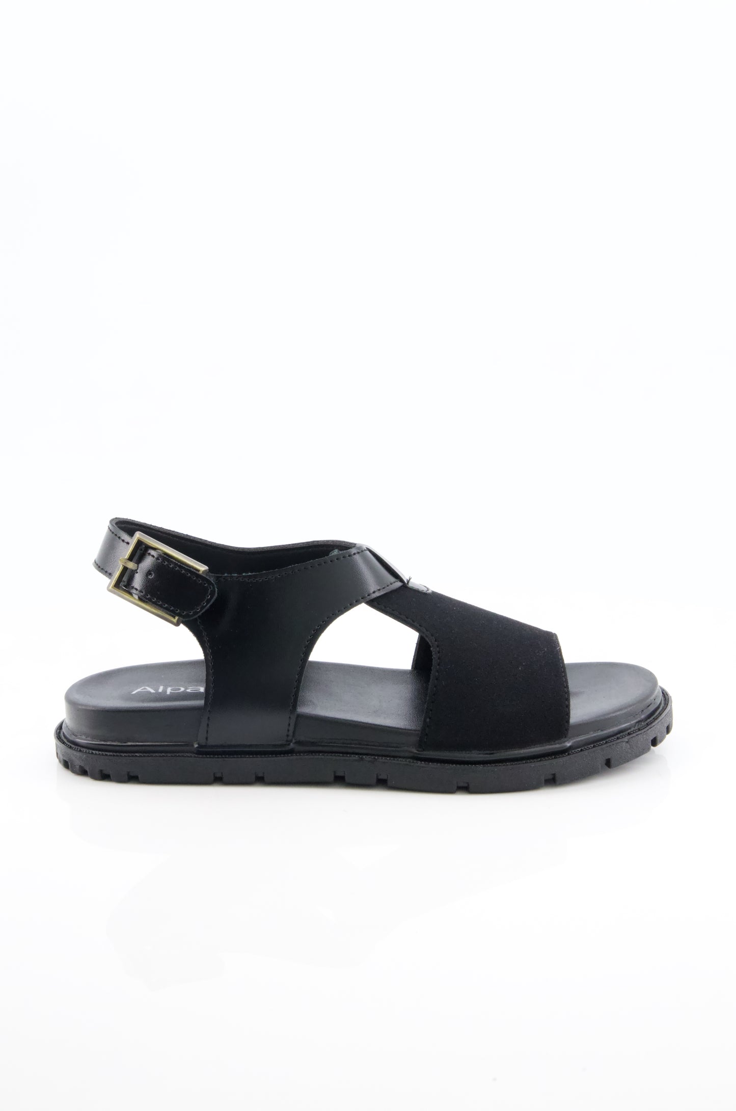 Men Premium Casual Sandal In Black