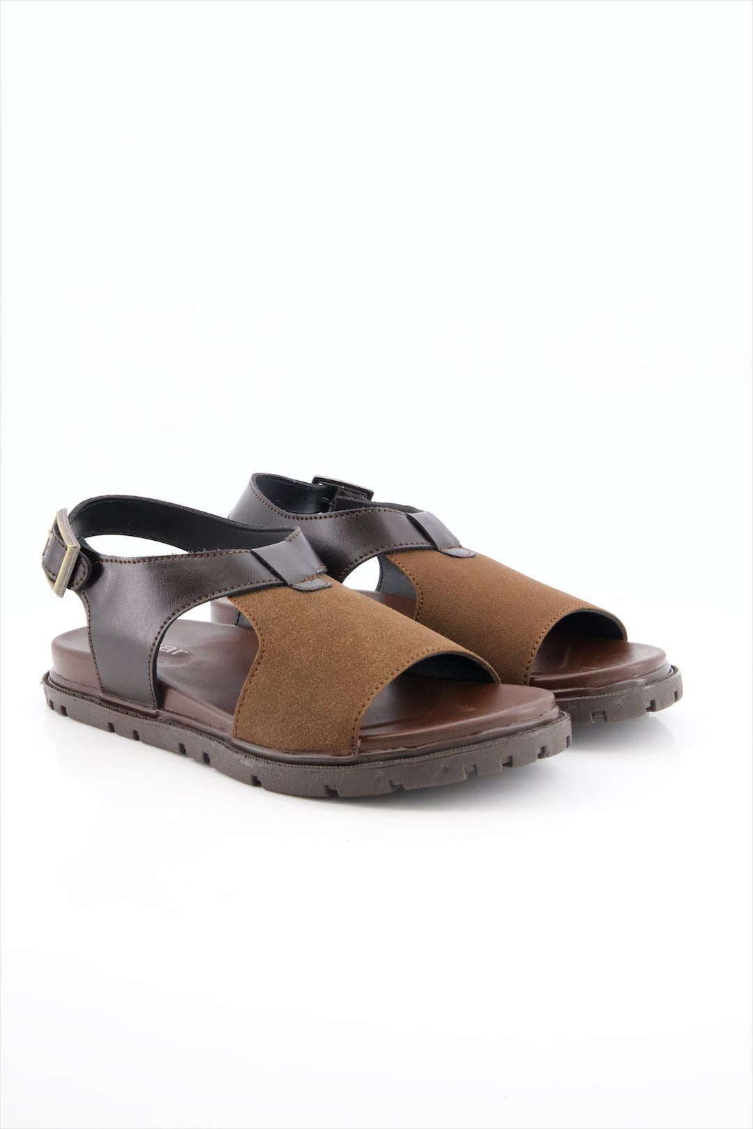 Men Premium Casual Sandal In Brown