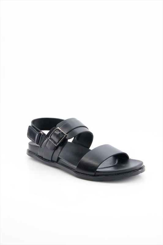 Men Premium Casual Sandal In Black