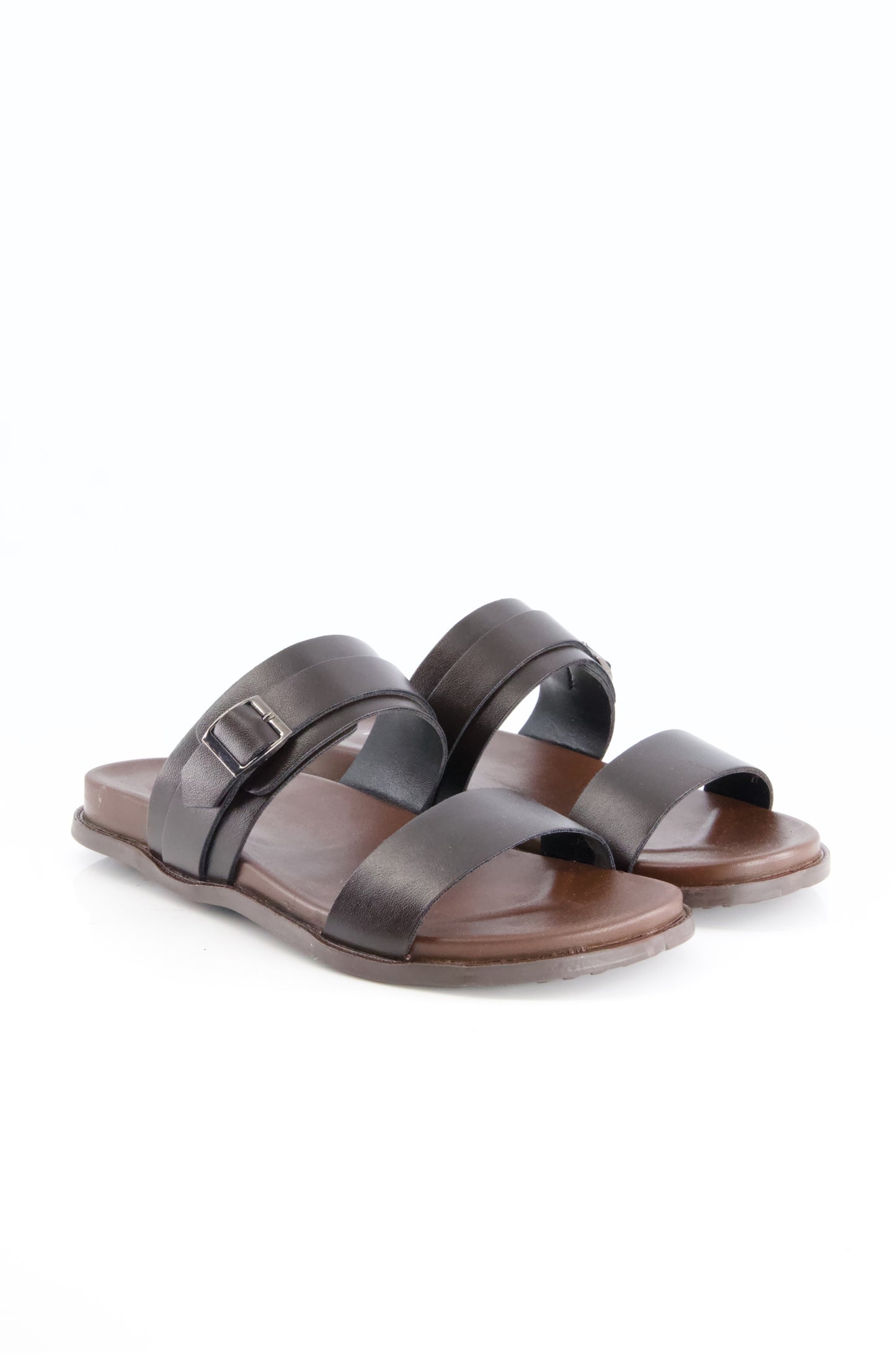 Men Premium Casual Slipper In Brown