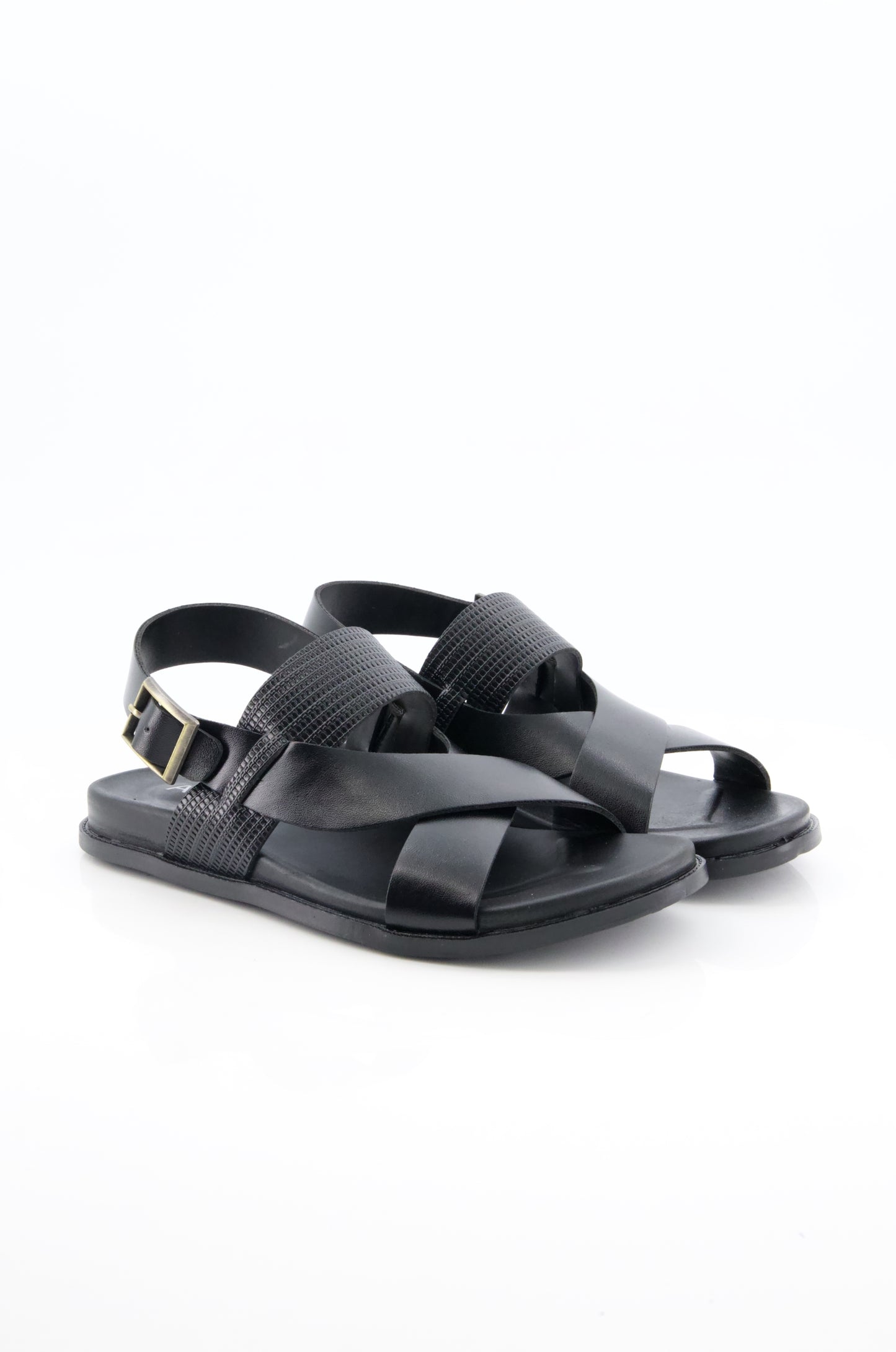 Men Premium Casual Sandal In Black