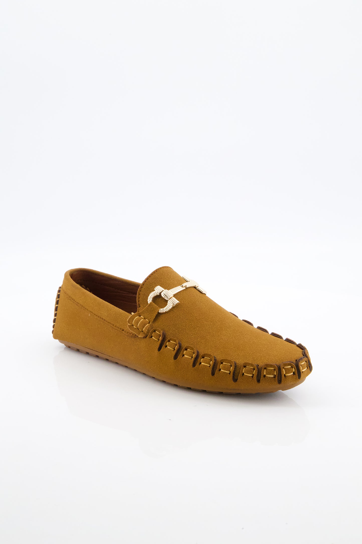 Men Premium Casual Loafer In Mustard