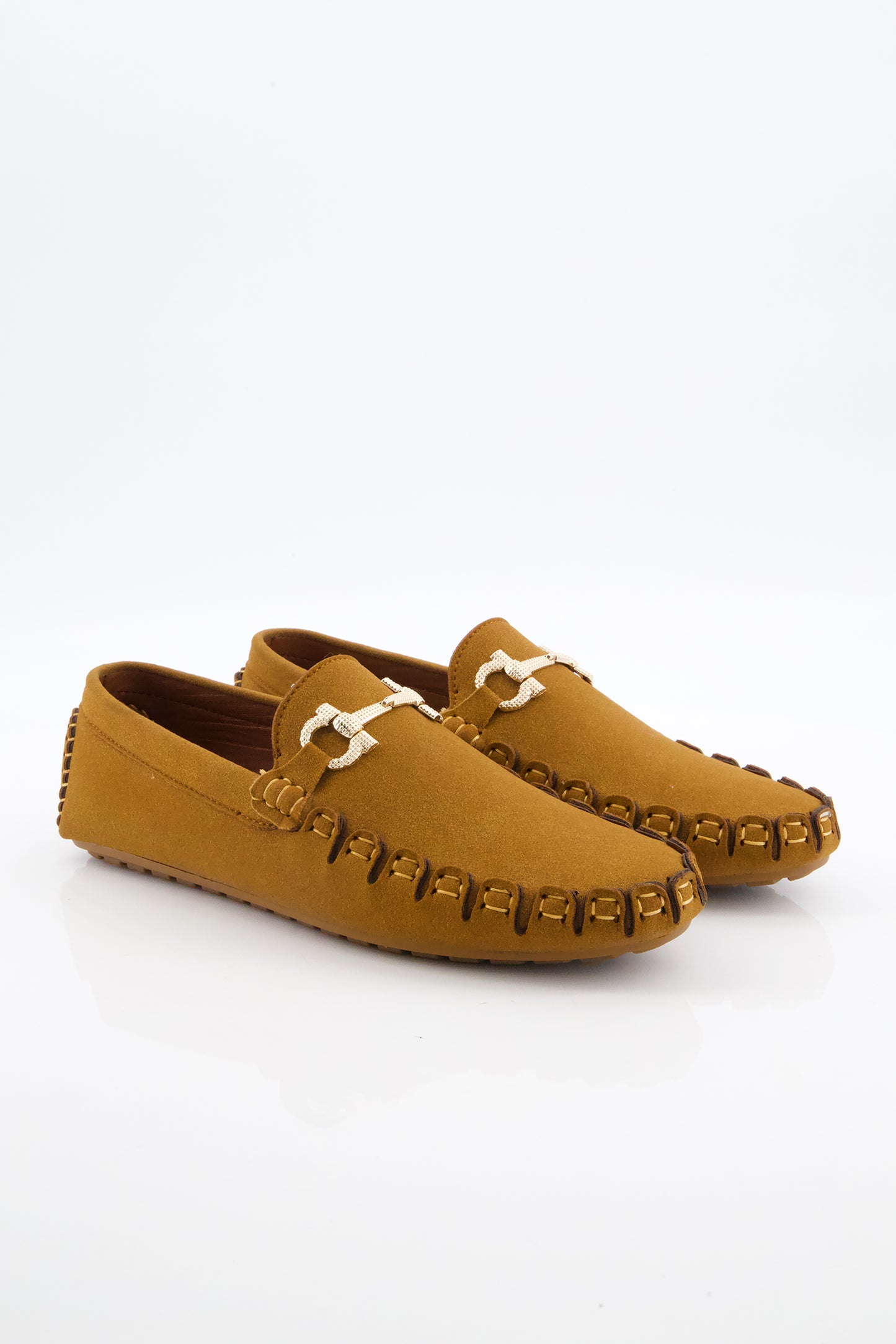 Men Premium Casual Loafer In Mustard