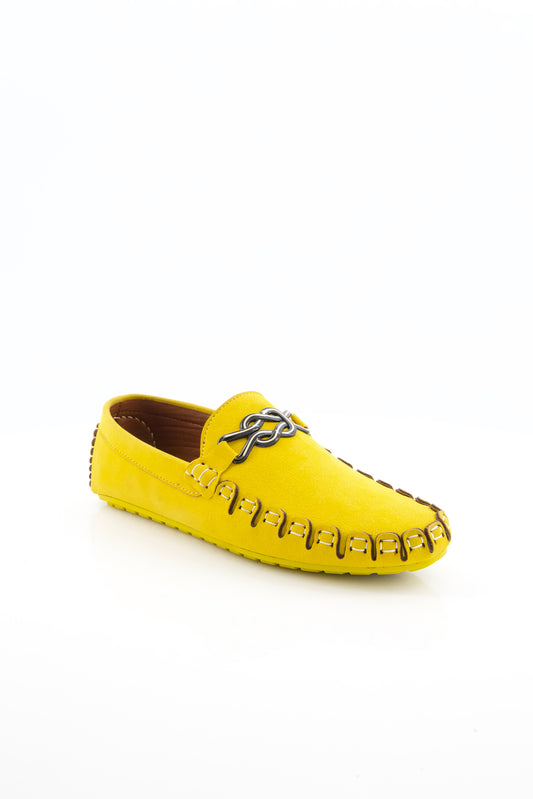 Men Premium Casual Loafer In Yellow