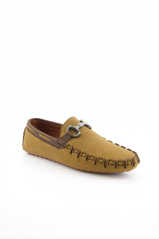 Men Premium Casual Loafer In Mustard