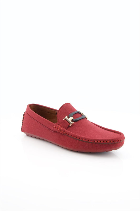 Men Premium Casual Loafer In Red