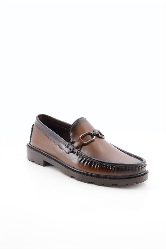 Men Premium Casual Loafer In Brown