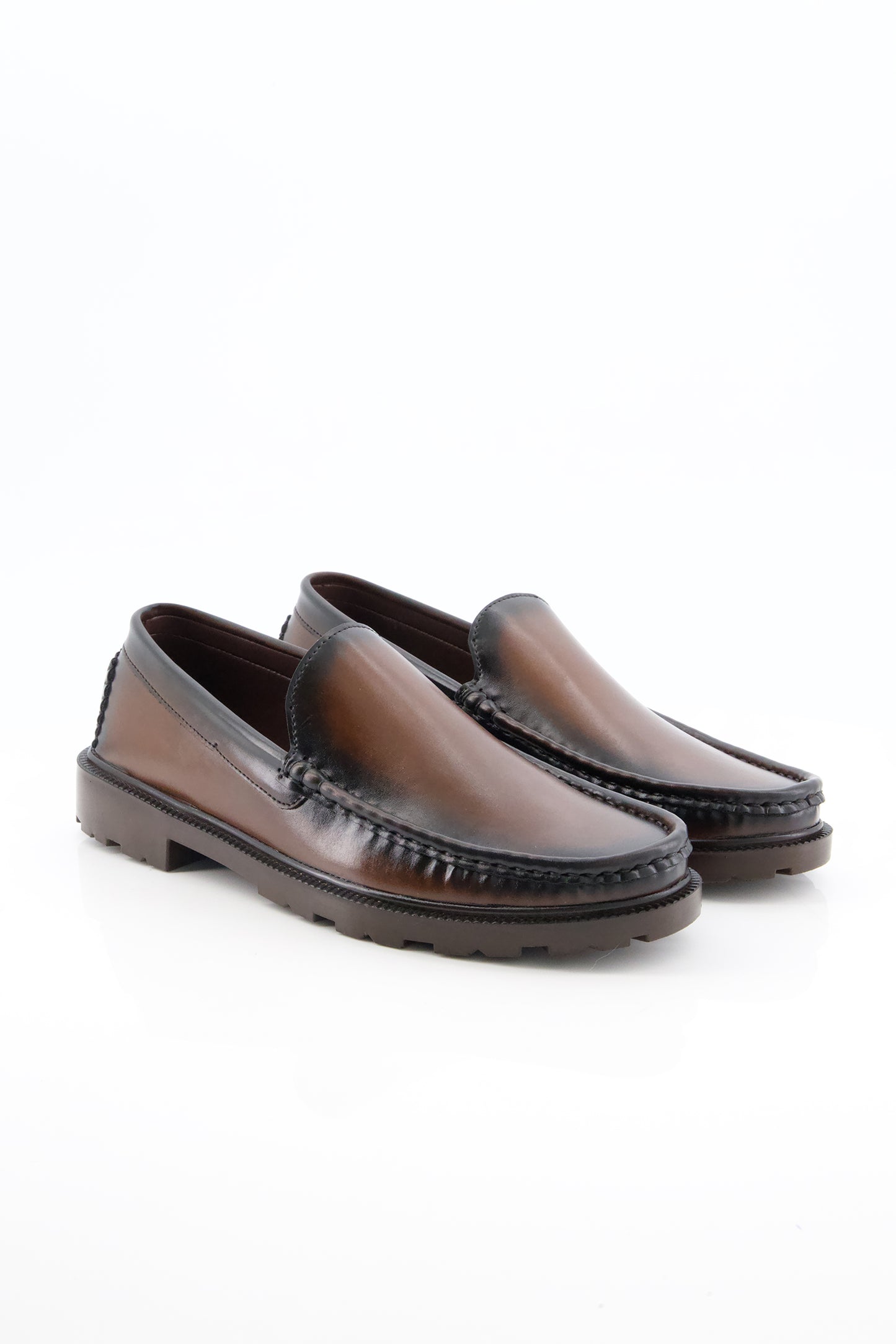 Men Premium Casual Loafer In Brown
